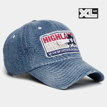 XL HIGH COW DENIM CAP BLUE